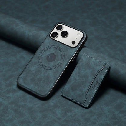 iPhone Case With Card Holder ,MagSafe Magnetic Wallet– Blue | PE260068