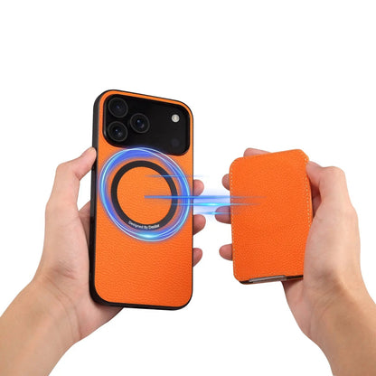 MagSafe iPhone Case With Card Holder (Orange)  | PE260076
