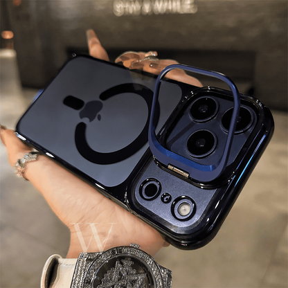 YUNKEY Magnetic Borderless Case with Built-in Lens Holder