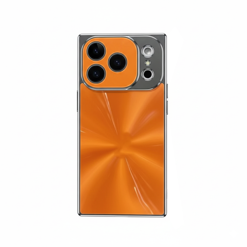 YUNKEY Square Aurora Shine Electroplated iPhone Case