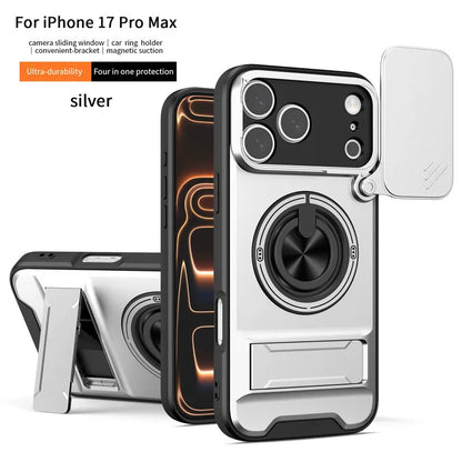 📱Ultimate Mecha Armor Magnetic Case | Military-Grade Protection & Camera Cover
