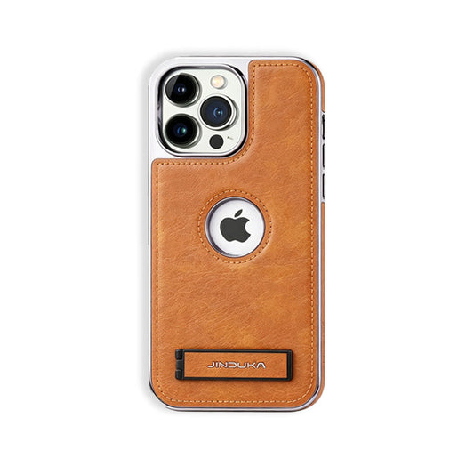 Learther Phone  Case With Stand For iPhone Brown | PE260080