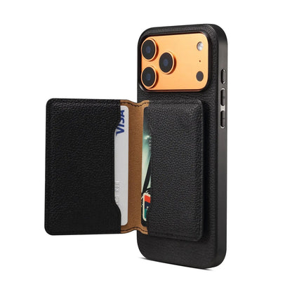 MagSafe Phone Case With Card Holder For iPhone 12–17 Series (Black)  | PE260077