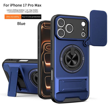 📱Ultimate Mecha Armor Magnetic Case | Military-Grade Protection & Camera Cover