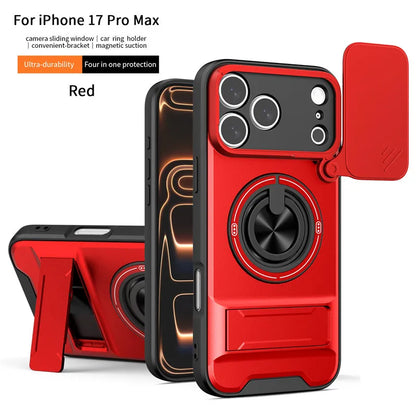 📱Ultimate Mecha Armor Magnetic Case | Military-Grade Protection & Camera Cover