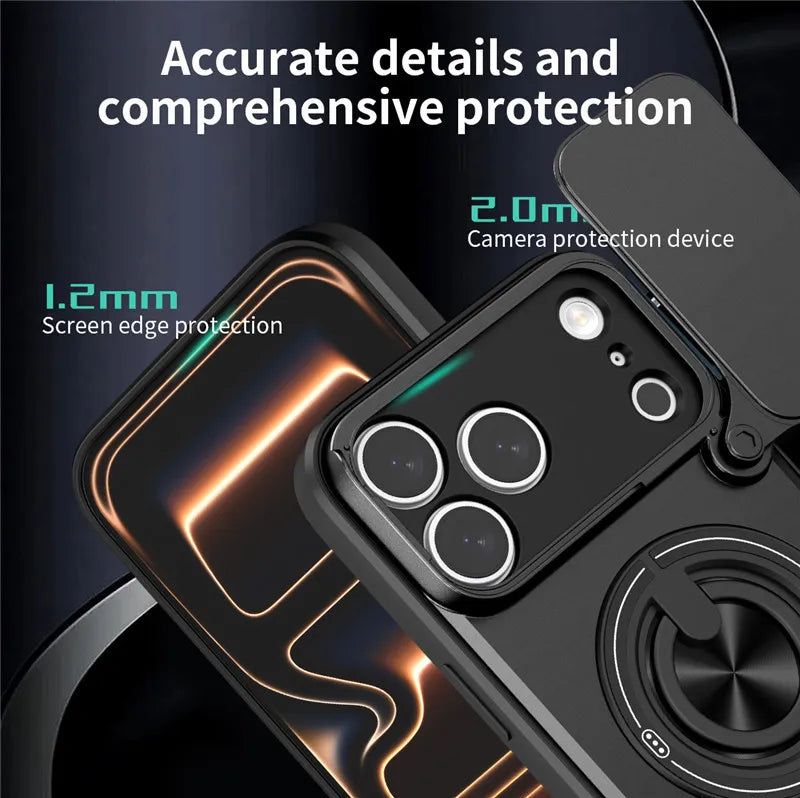 📱Ultimate Mecha Armor Magnetic Case | Military-Grade Protection & Camera Cover