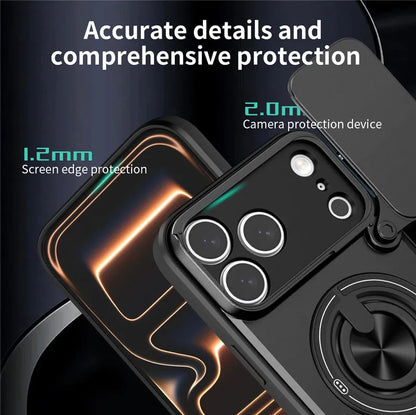 📱Ultimate Mecha Armor Magnetic Case | Military-Grade Protection & Camera Cover