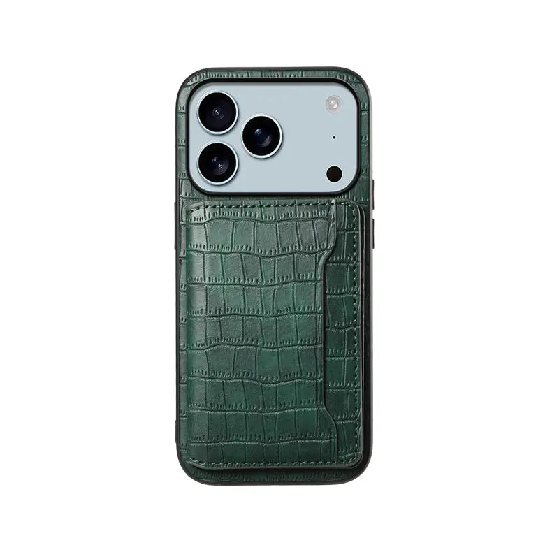 Wallet Phone Case With Card Holder for iPhone Black | PE260065