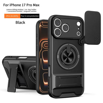 📱Ultimate Mecha Armor Magnetic Case | Military-Grade Protection & Camera Cover