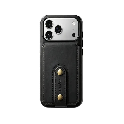 Leather Wallet Phone Case  For iPhone 17 Series (Brown)  | PE260070