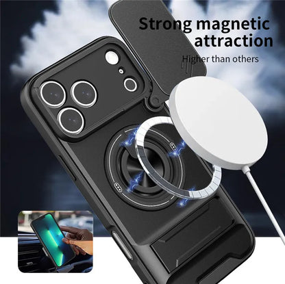 📱Ultimate Mecha Armor Magnetic Case | Military-Grade Protection & Camera Cover