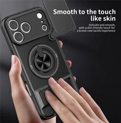 📱Ultimate Mecha Armor Magnetic Case | Military-Grade Protection & Camera Cover