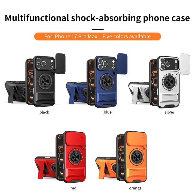📱Ultimate Mecha Armor Magnetic Case | Military-Grade Protection & Camera Cover