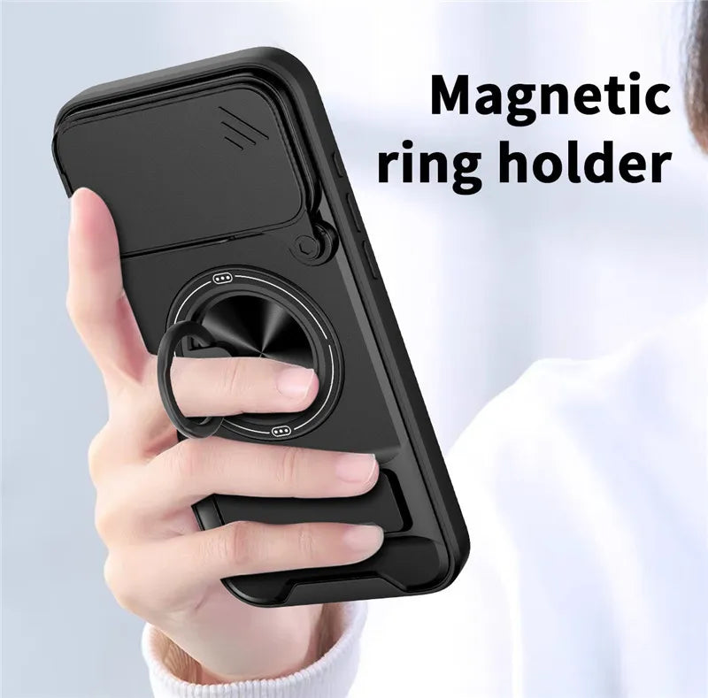 📱Ultimate Mecha Armor Magnetic Case | Military-Grade Protection & Camera Cover
