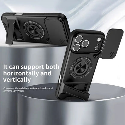 📱Ultimate Mecha Armor Magnetic Case | Military-Grade Protection & Camera Cover