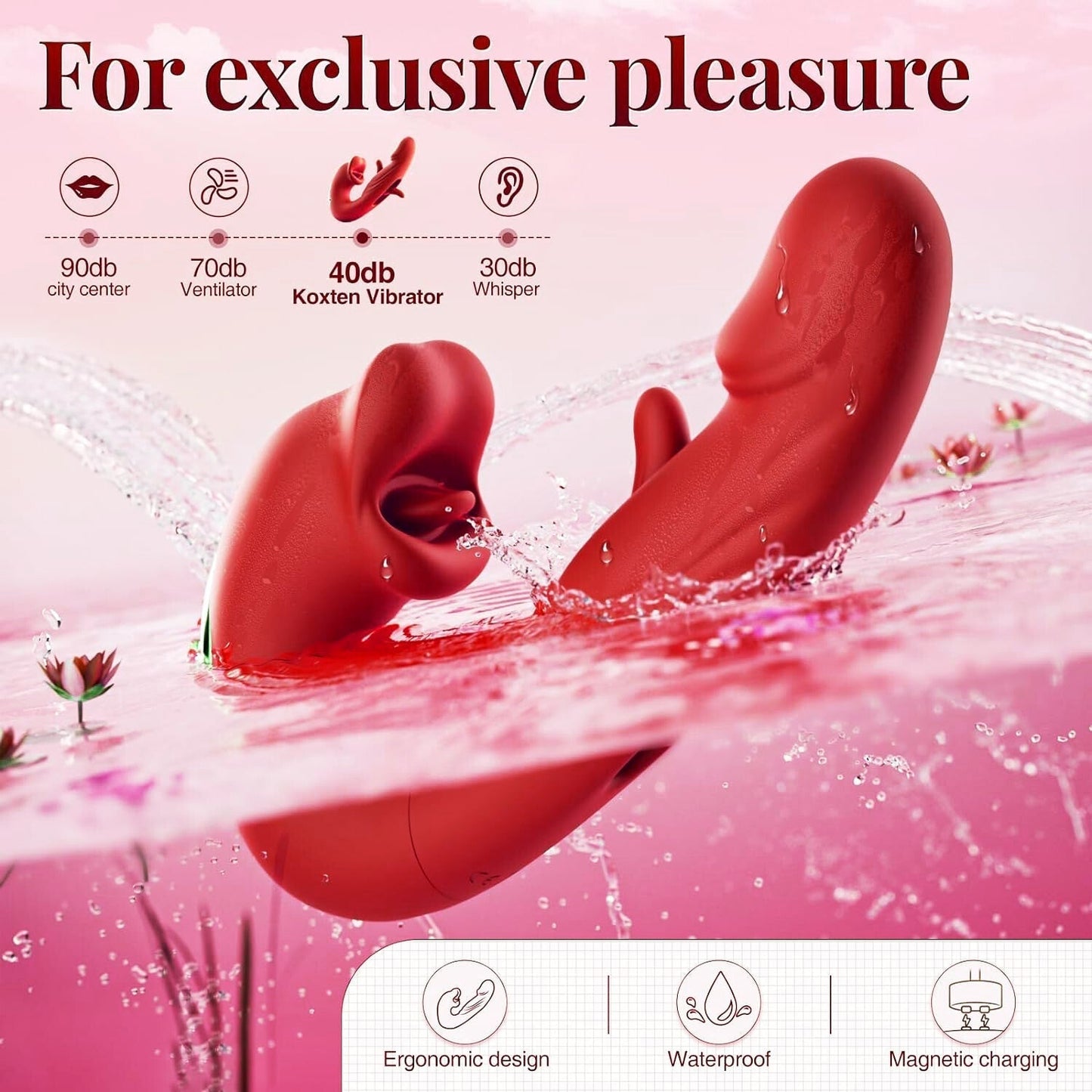 💋 2026 Upgraded 4-in-1 Flapping & Licking Vibrator